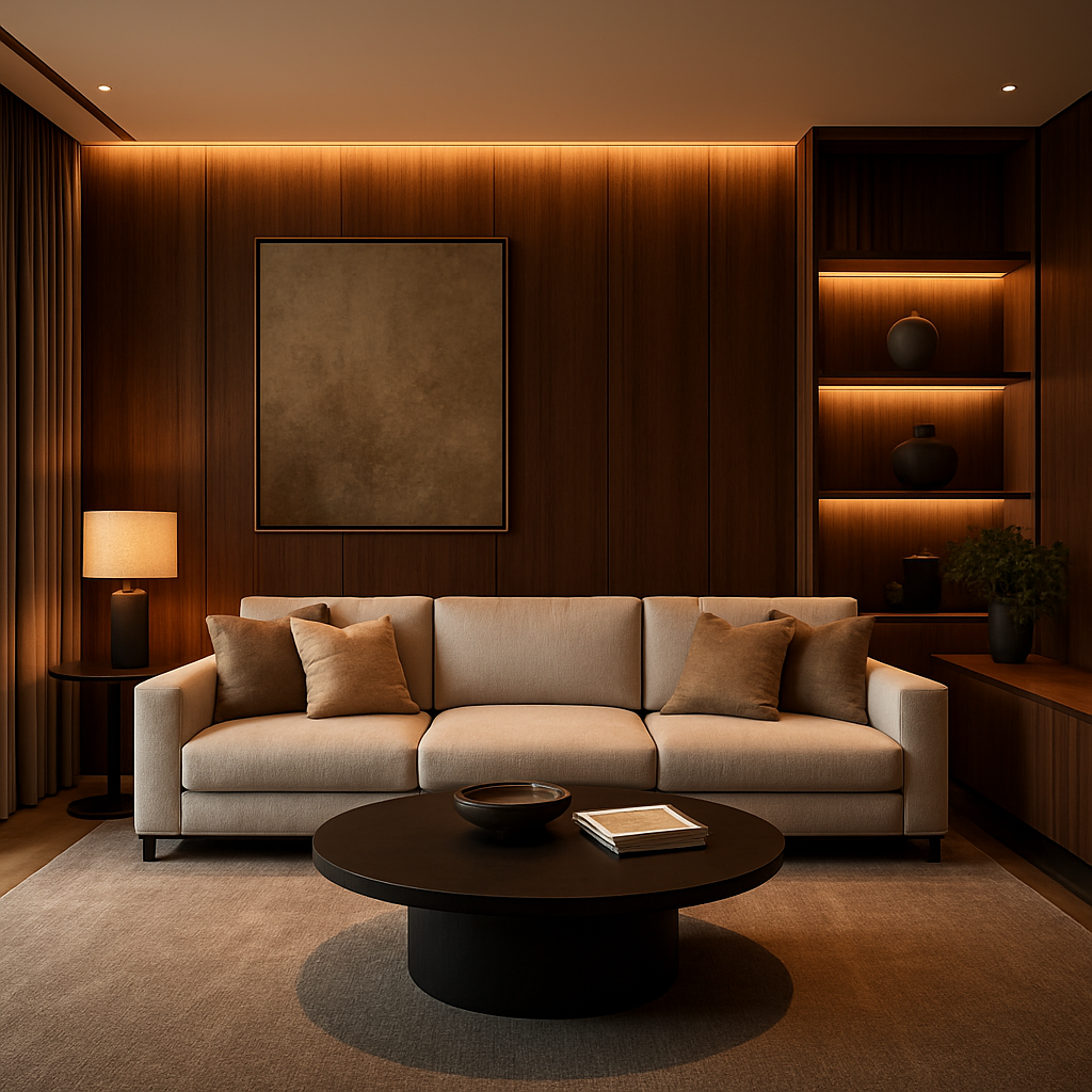 Living Room Design - Gaur City, Greater Noida